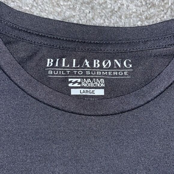 Retro women’s stripe Billabong Surfer surf beach UVA/UVB protection Tee T shirt - Picture 2 of 2